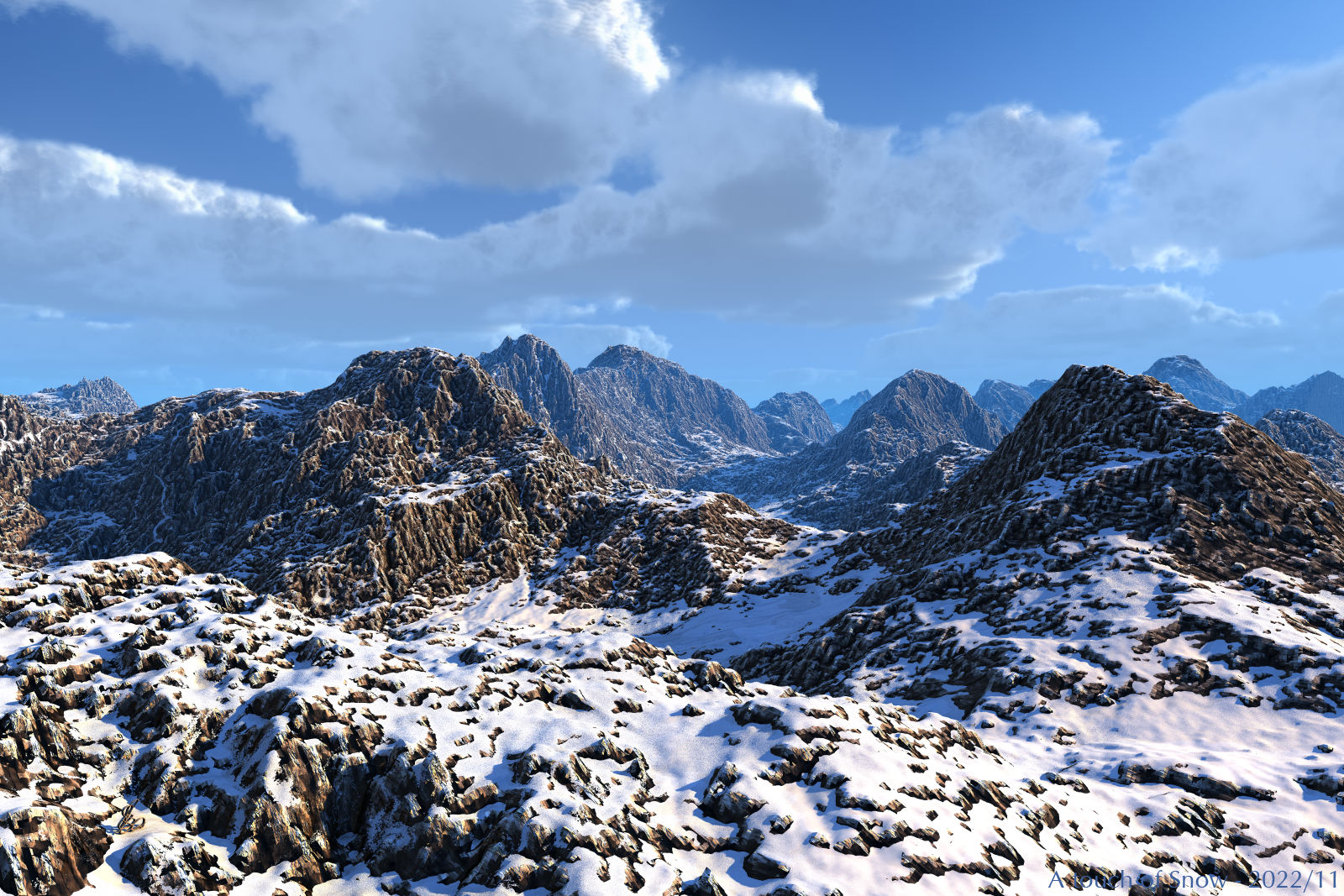 A touch of Snow