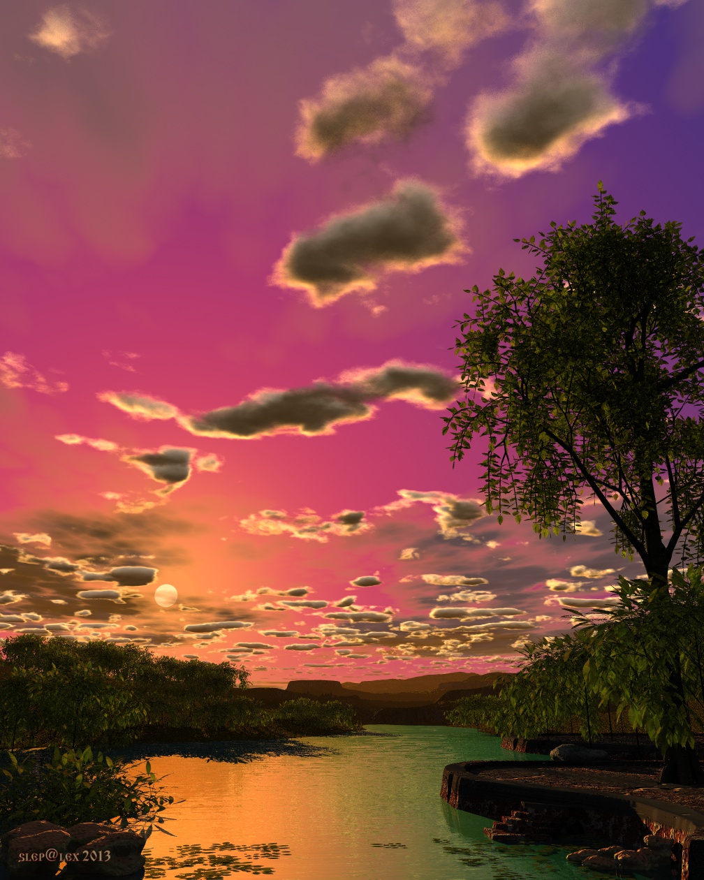 A quiet evening