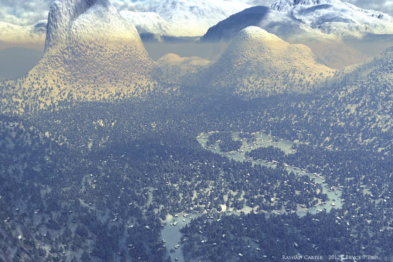 Alpine Valley From Above