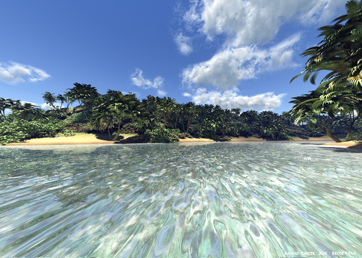 Approaching the Island
