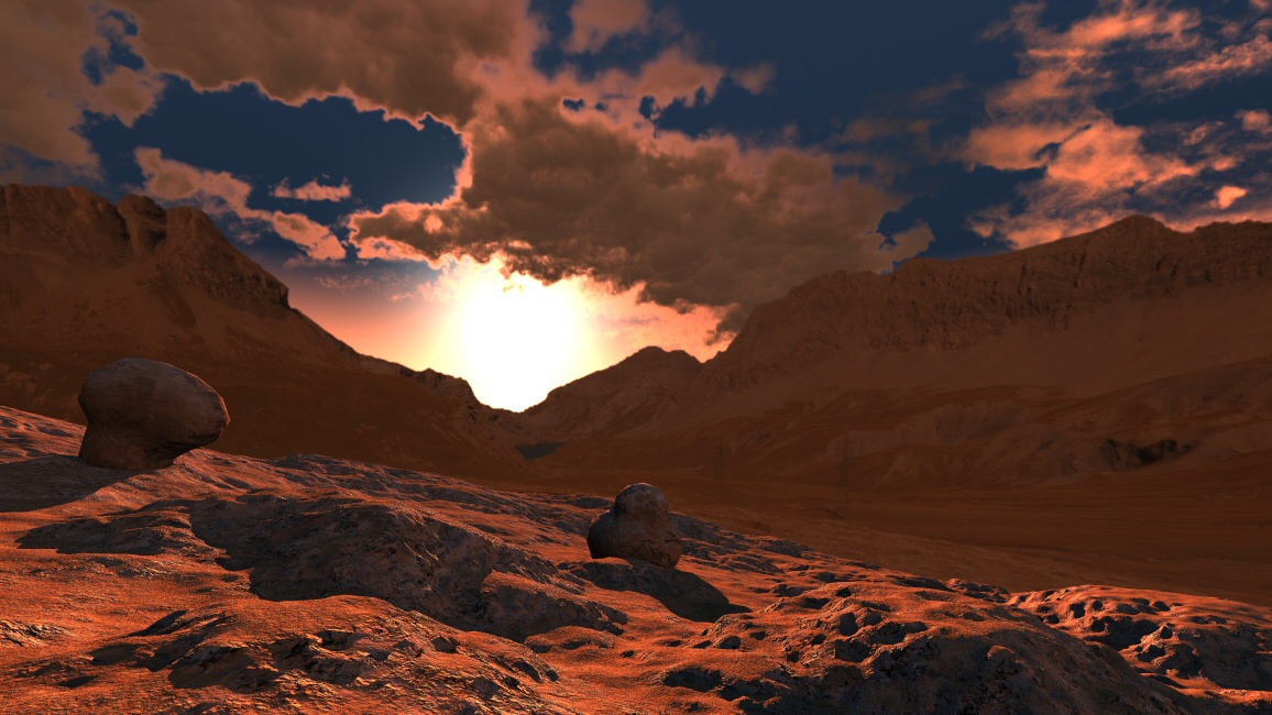 Mishmash Mountain Sunset Rise