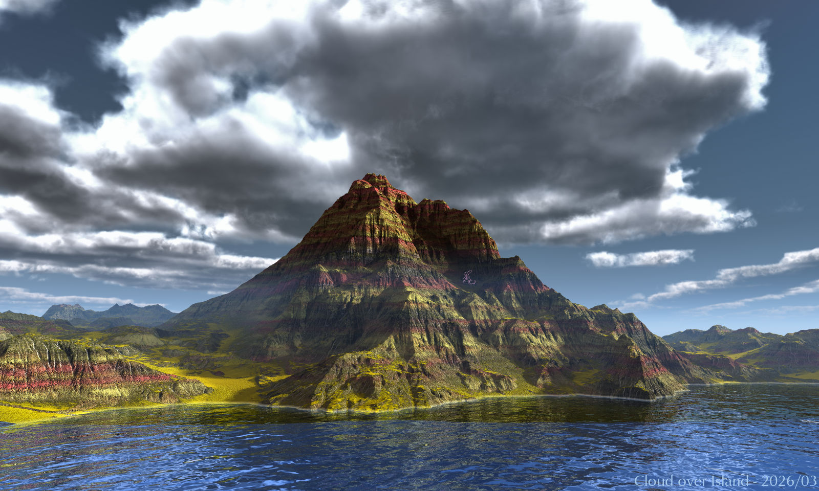 Cloud over Island
