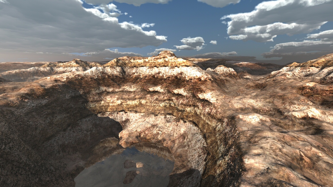 Just some hole in the ground.
