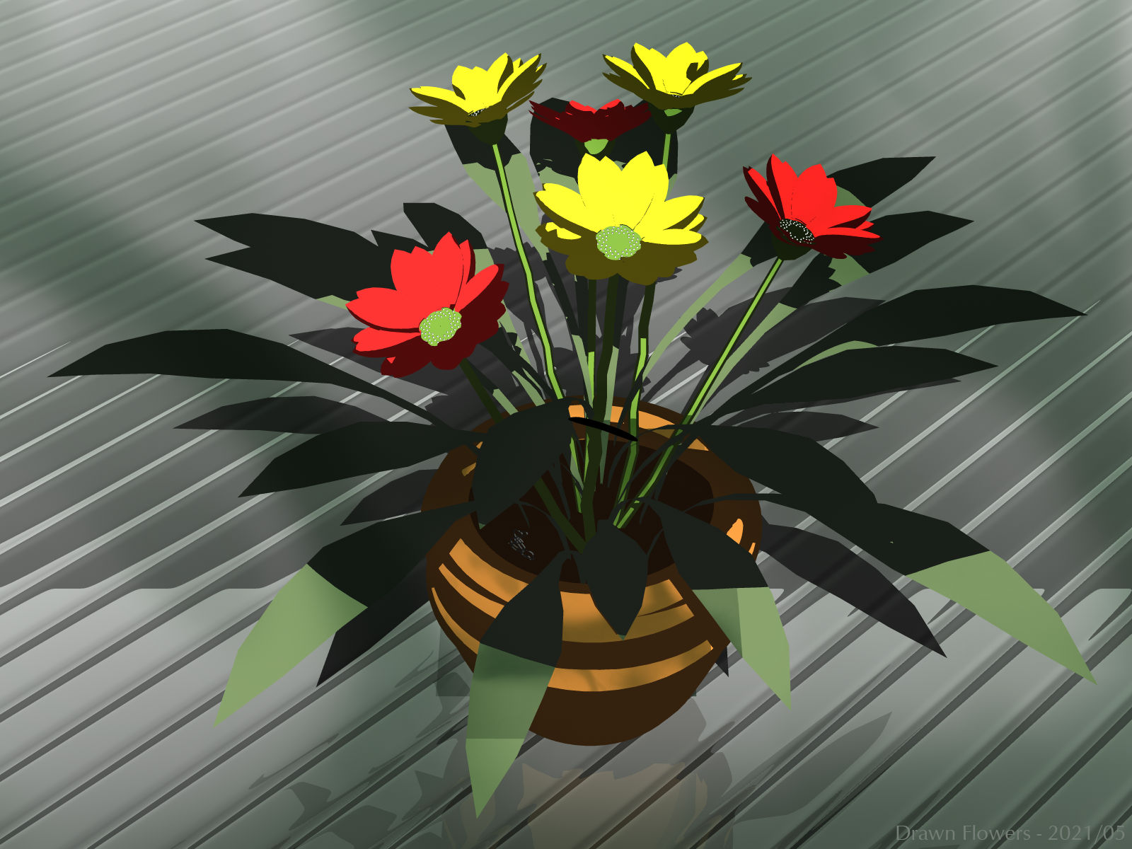 Drawn Flowers