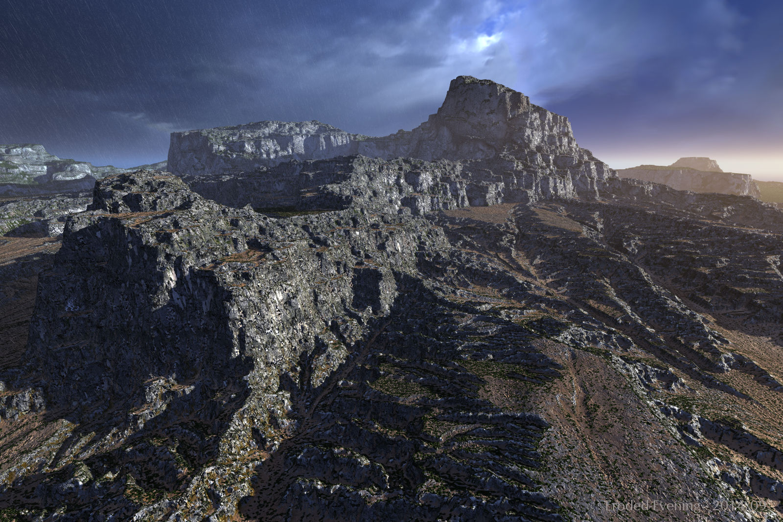 Eroded Evening