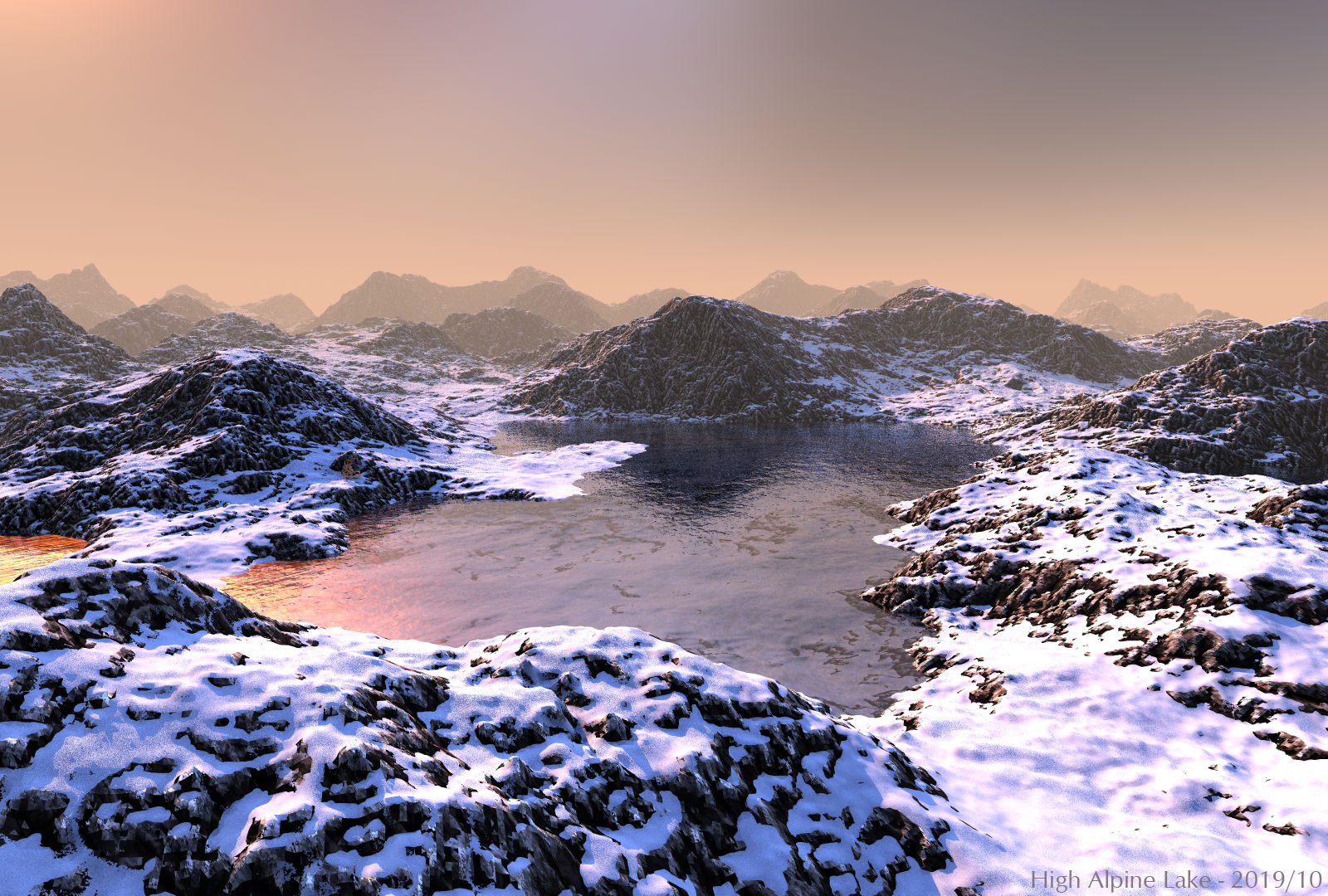 High Alpine Lake