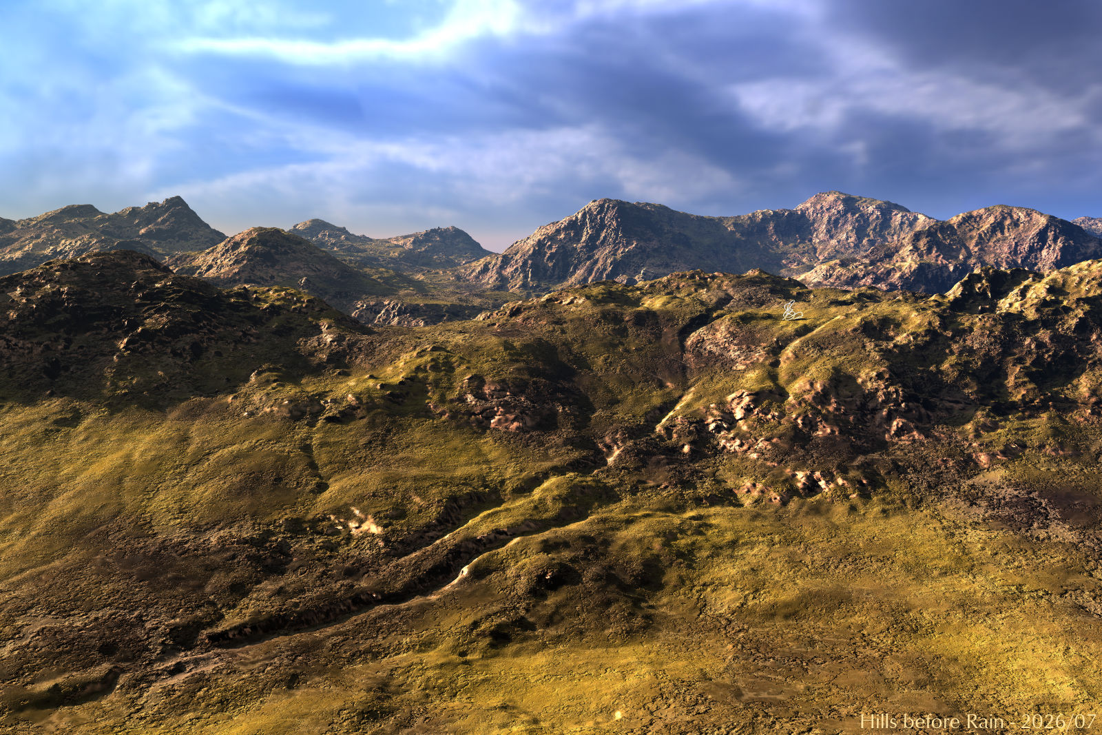 Hills before Rain