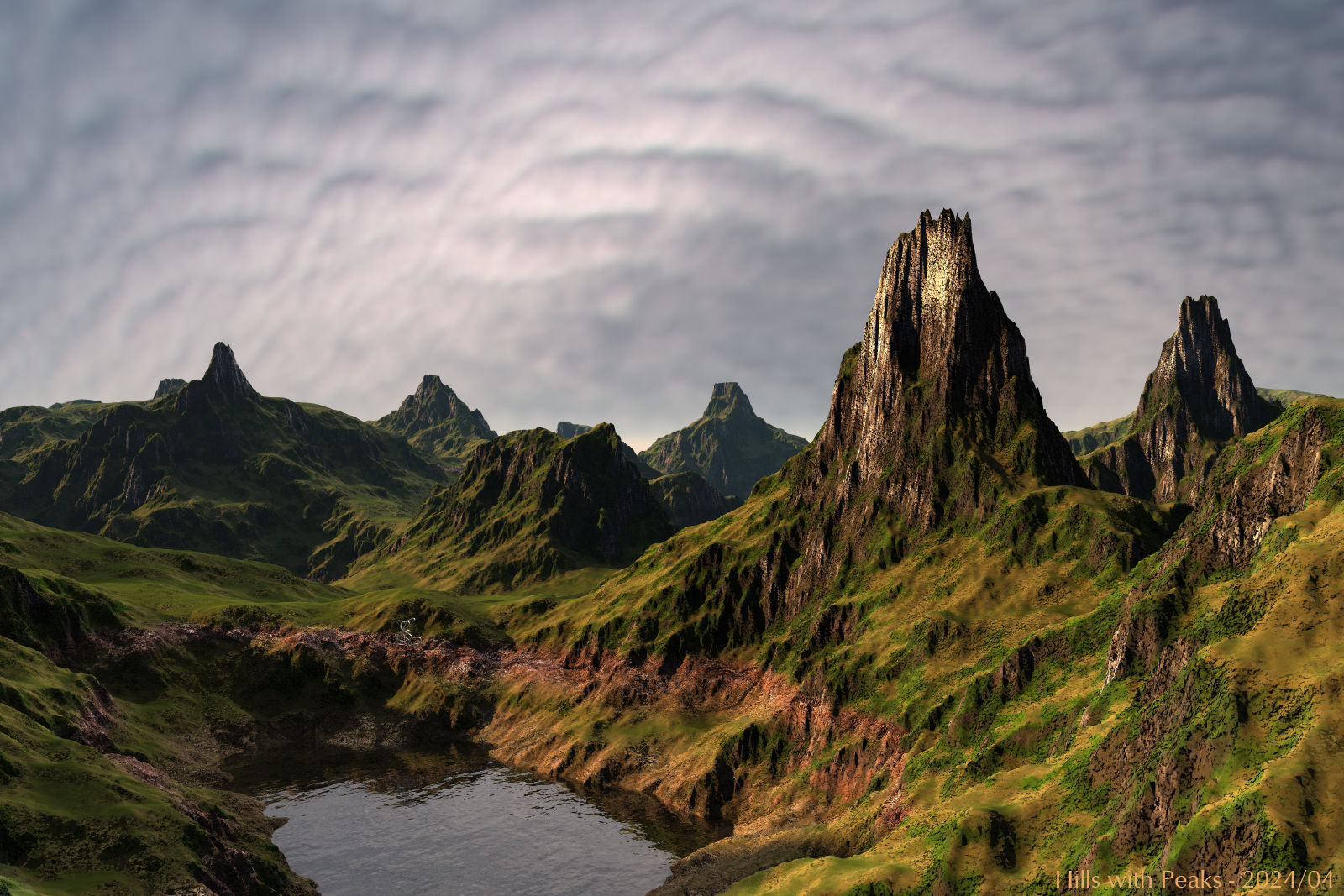 Hills with Peaks
