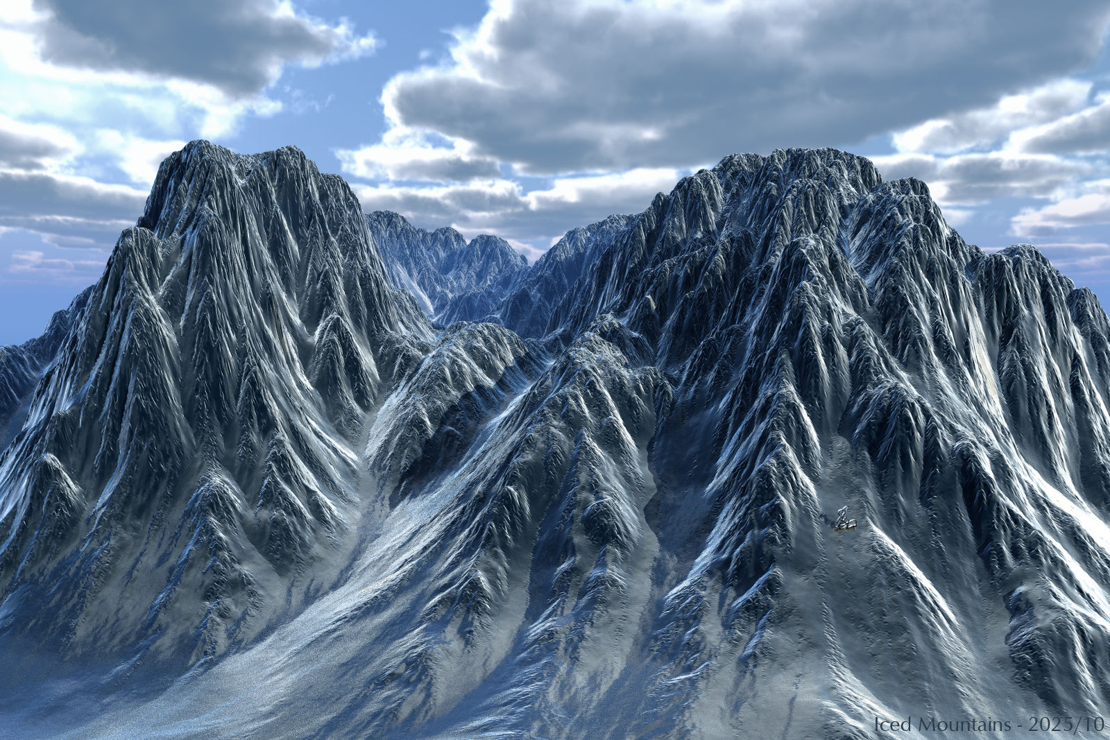 Iced Mountains