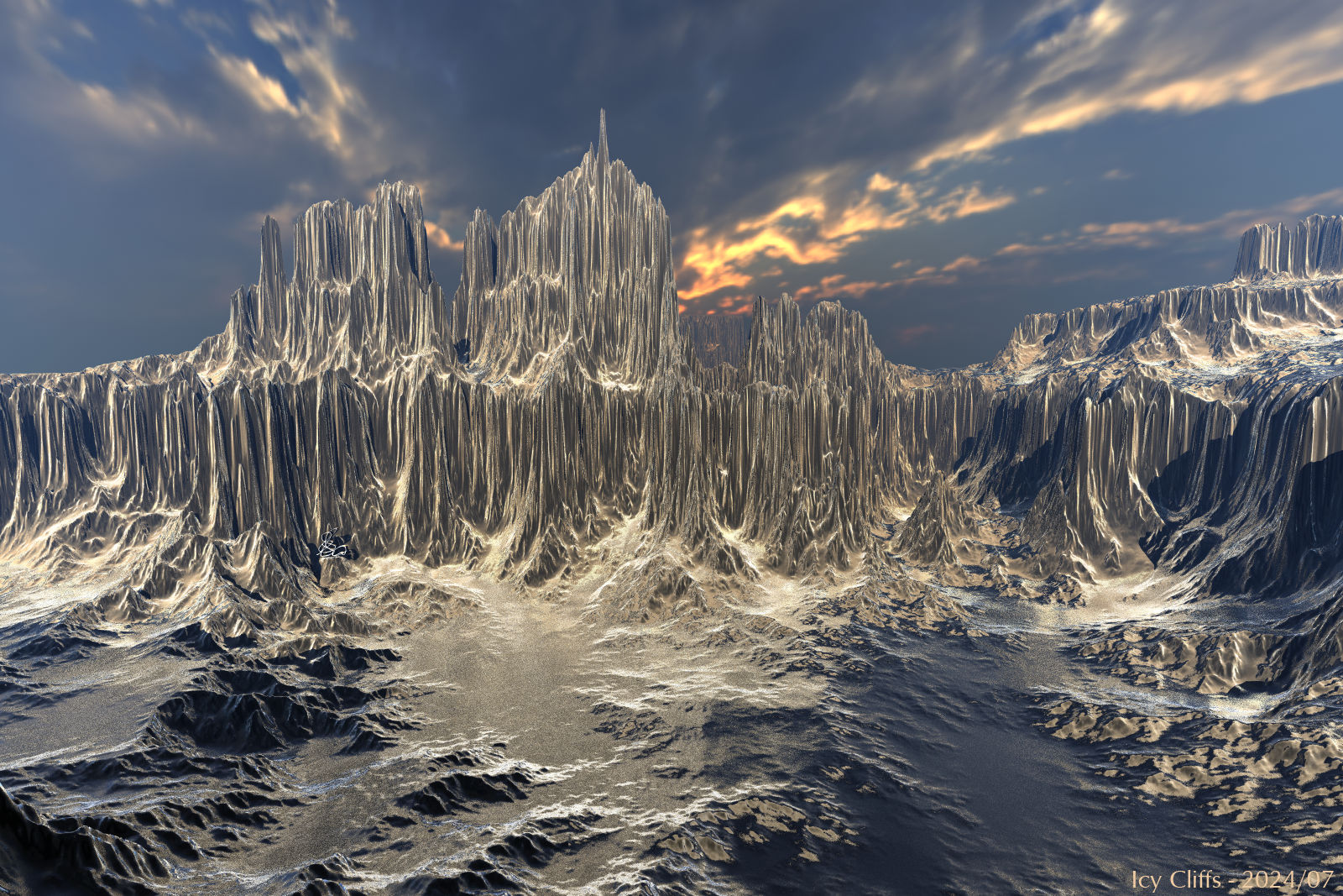 Icy Cliffs
