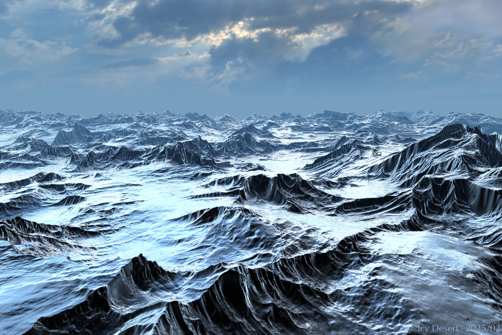 Icy Desert