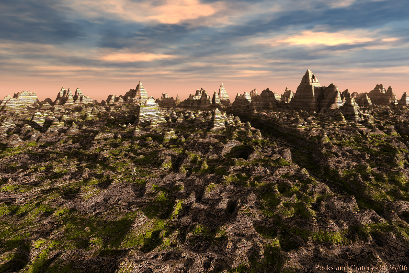 Peaks and Craters