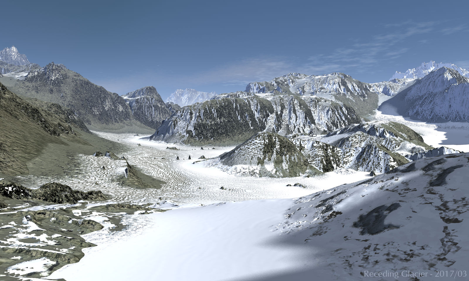 Receding Glacier
