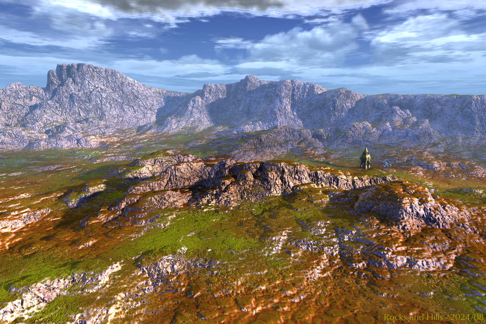 Rocks and Hills