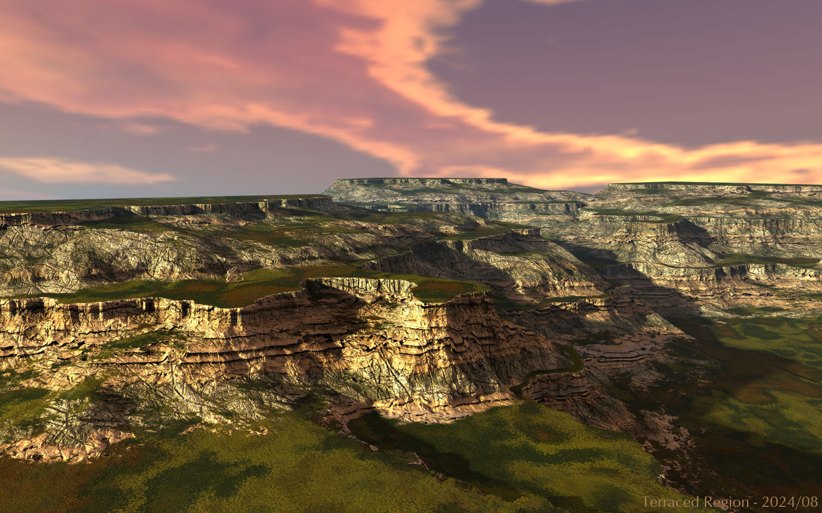 Terraced Region