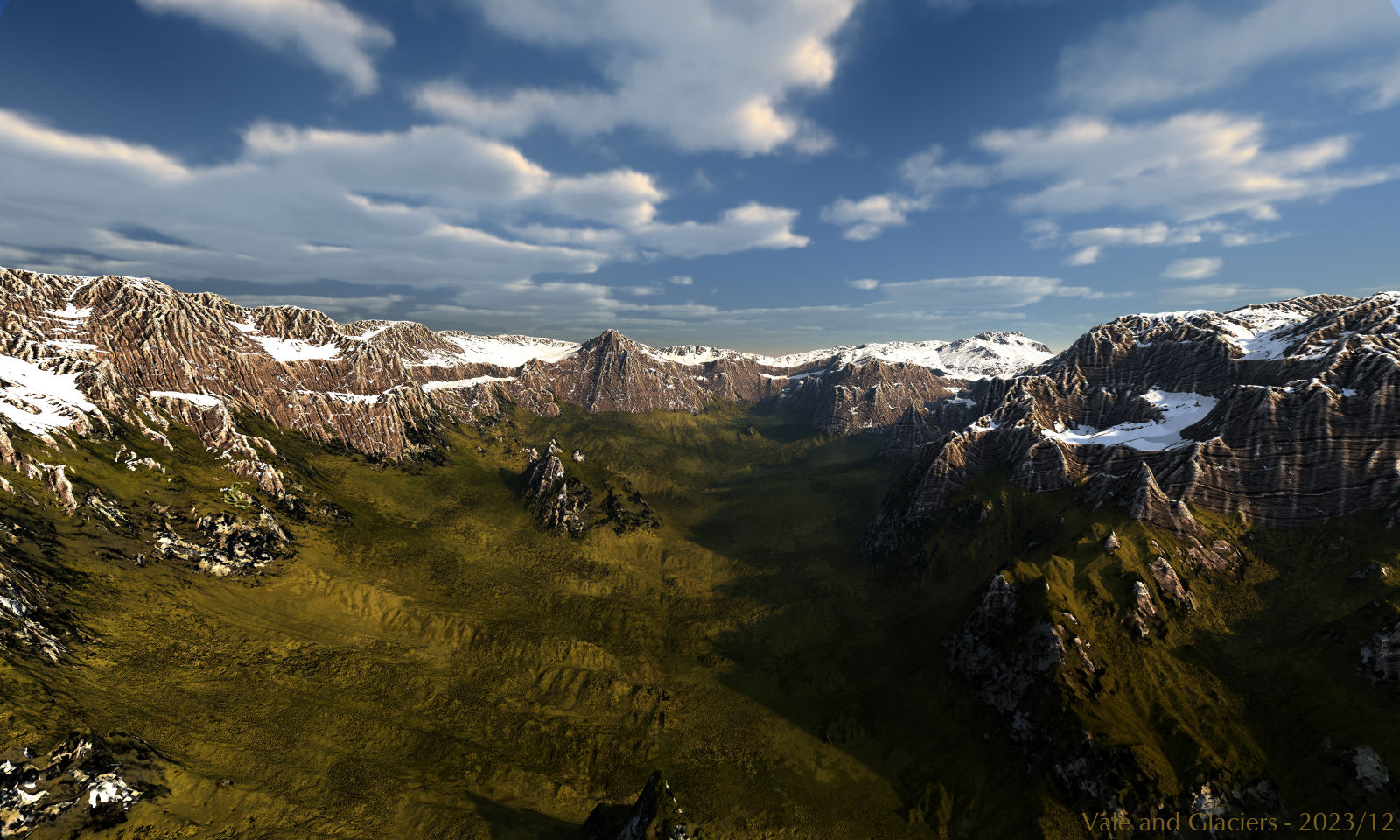 Vale and Glaciers
