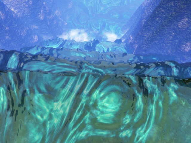 Waterfall depths