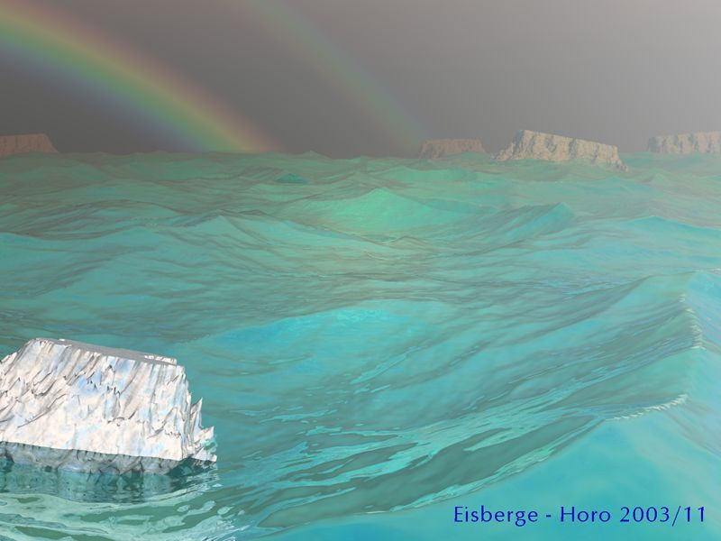 Eisberge (icebergs)