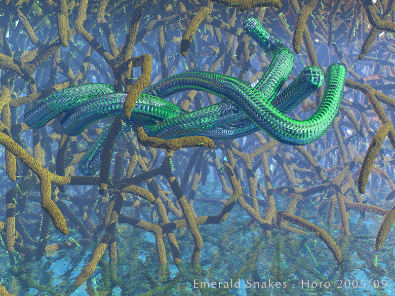 Emerald Snakes