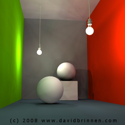 Indirect lighting in bryce MKI