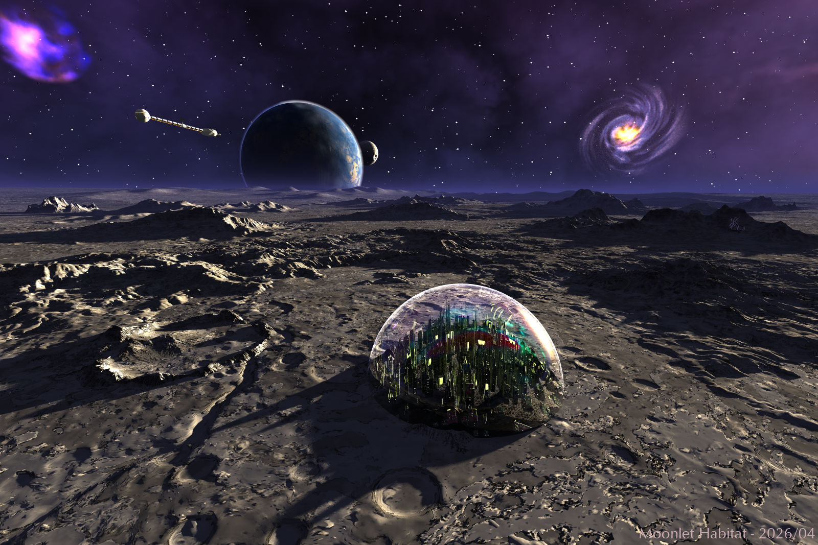 Moonlet Habitat