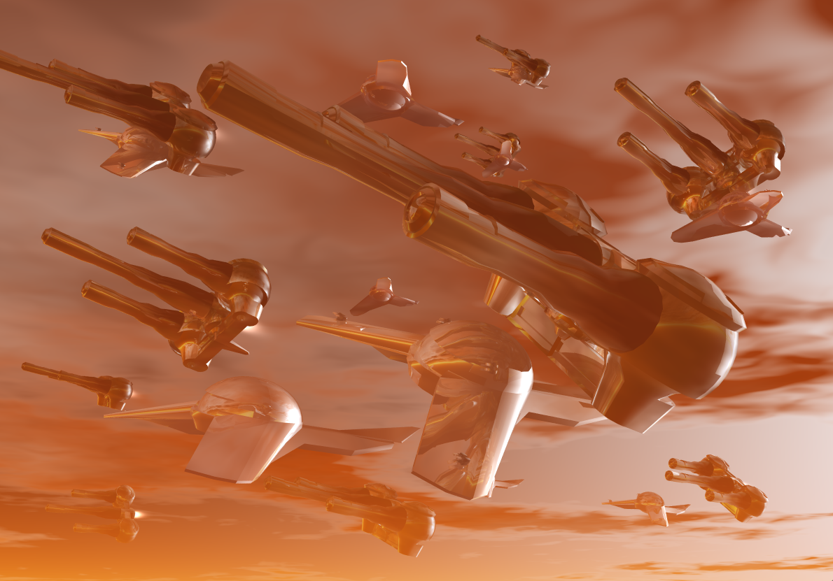 Fleet of Troop Carriers