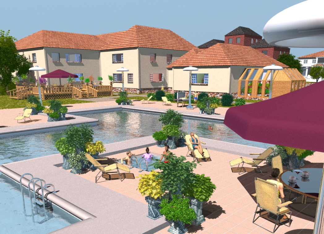 Afternoon by the Pool revised 1