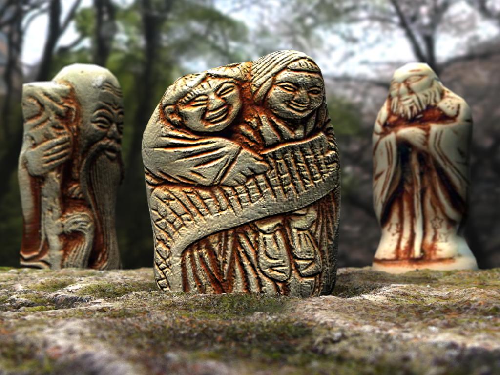 Model from internet. Bryce 7 Pro Render.