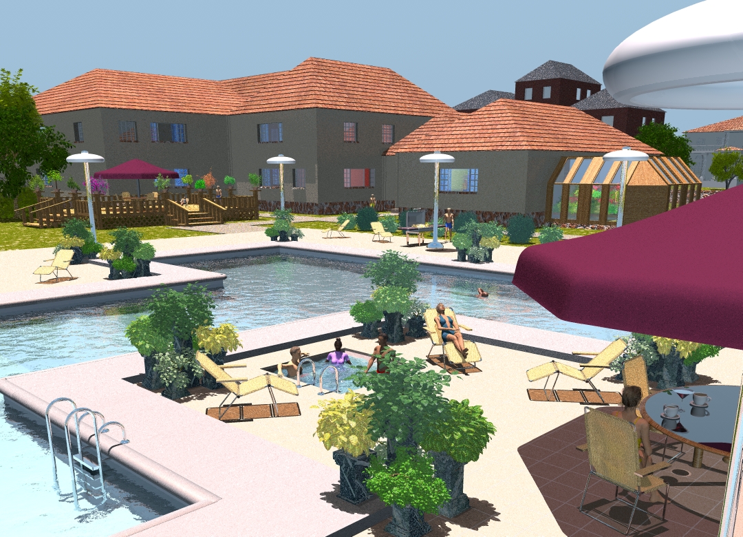 12 Noon by the Pool revised