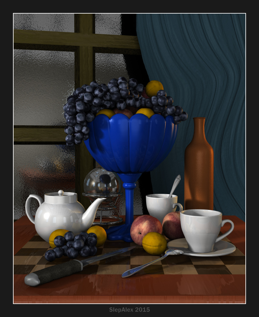 Vase with fruit v2