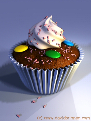 A small cake.