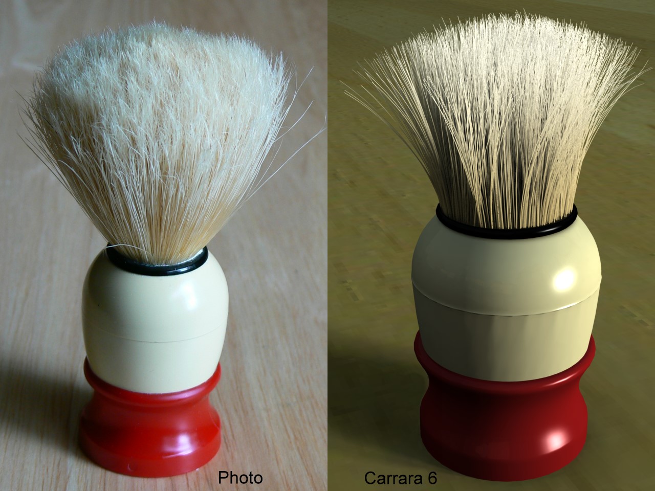 Shaving brush comparison 2