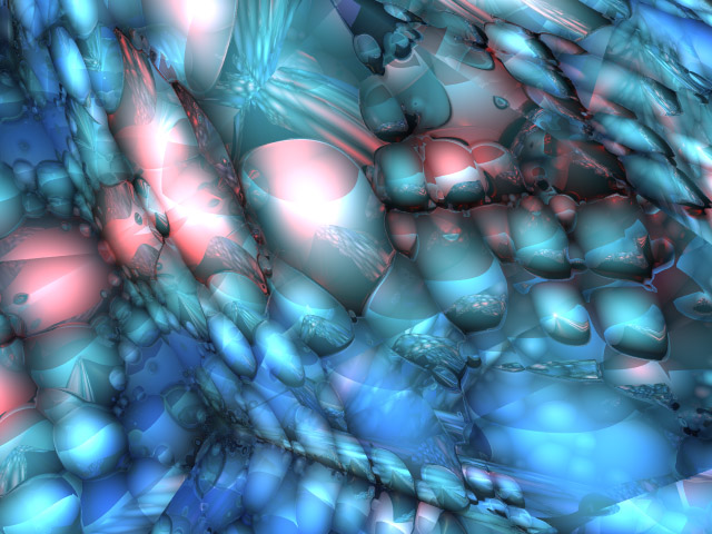 Abstract Blue