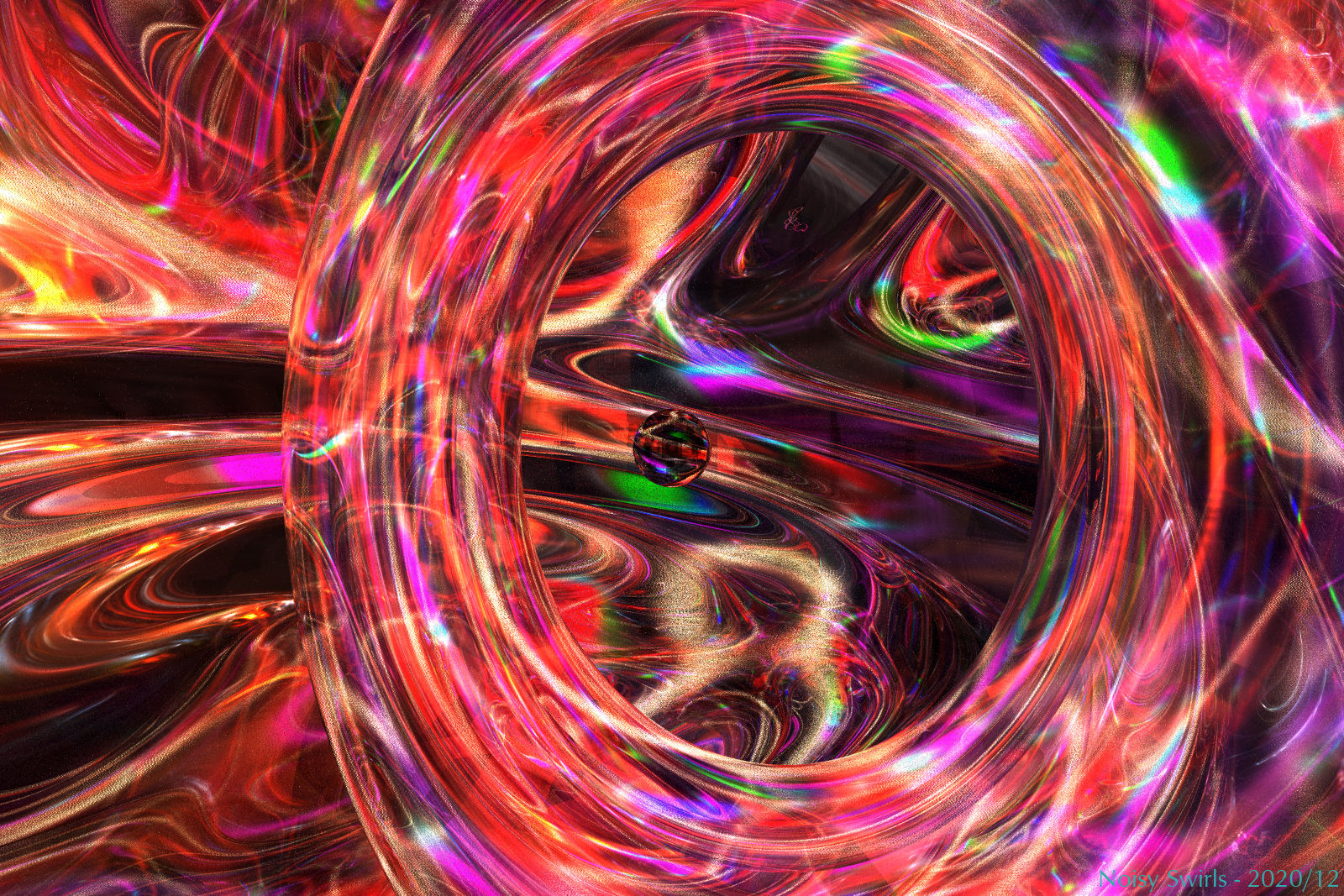 Noisy Swirls