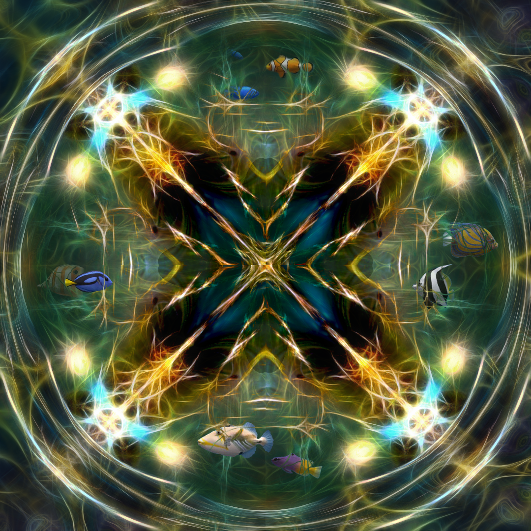 Abstract with fish...