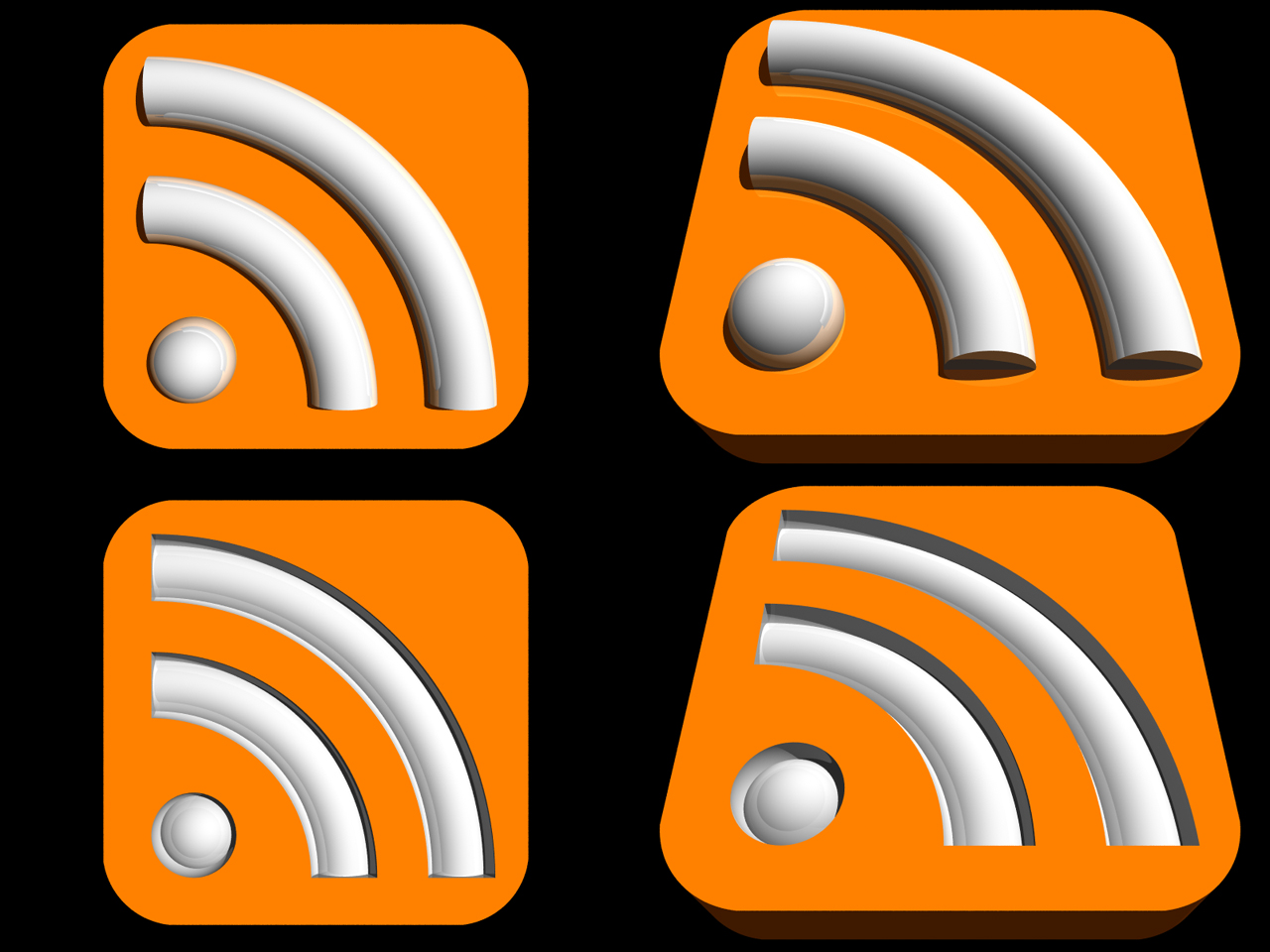 3D RSS Logo 2