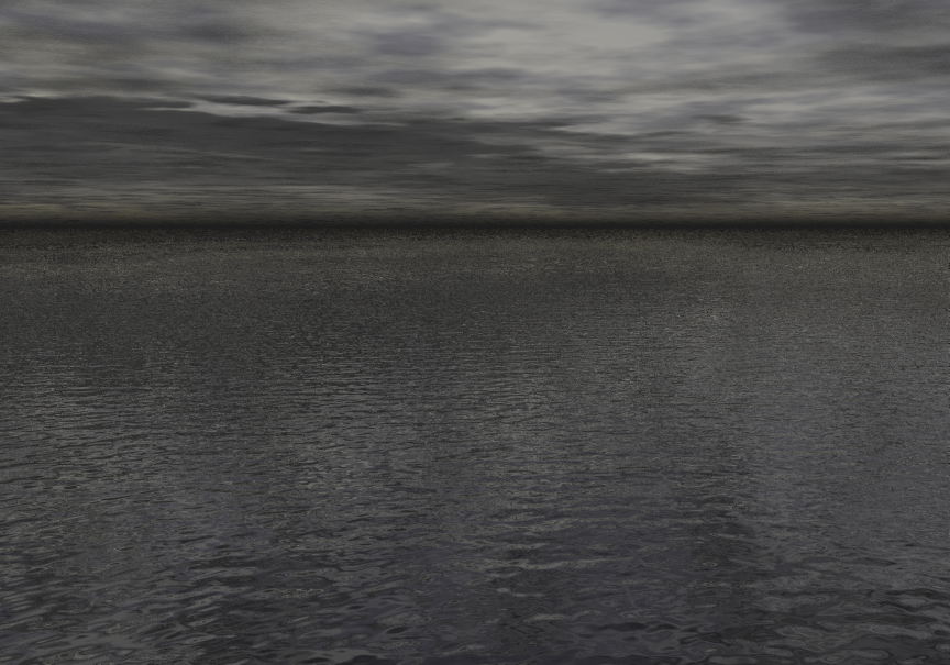 Mid-Ocean Calmness Before the Storm
