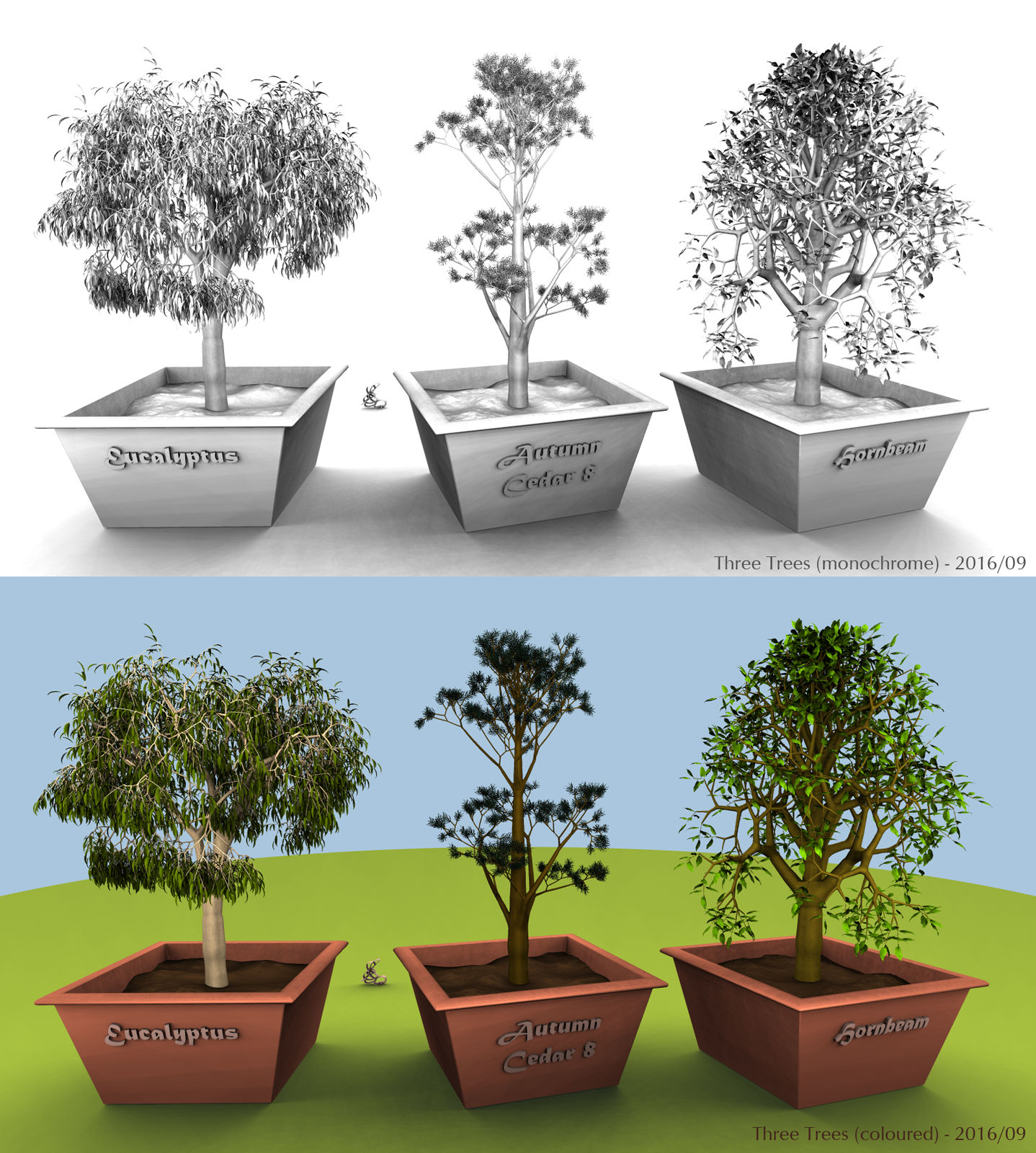 Three Trees