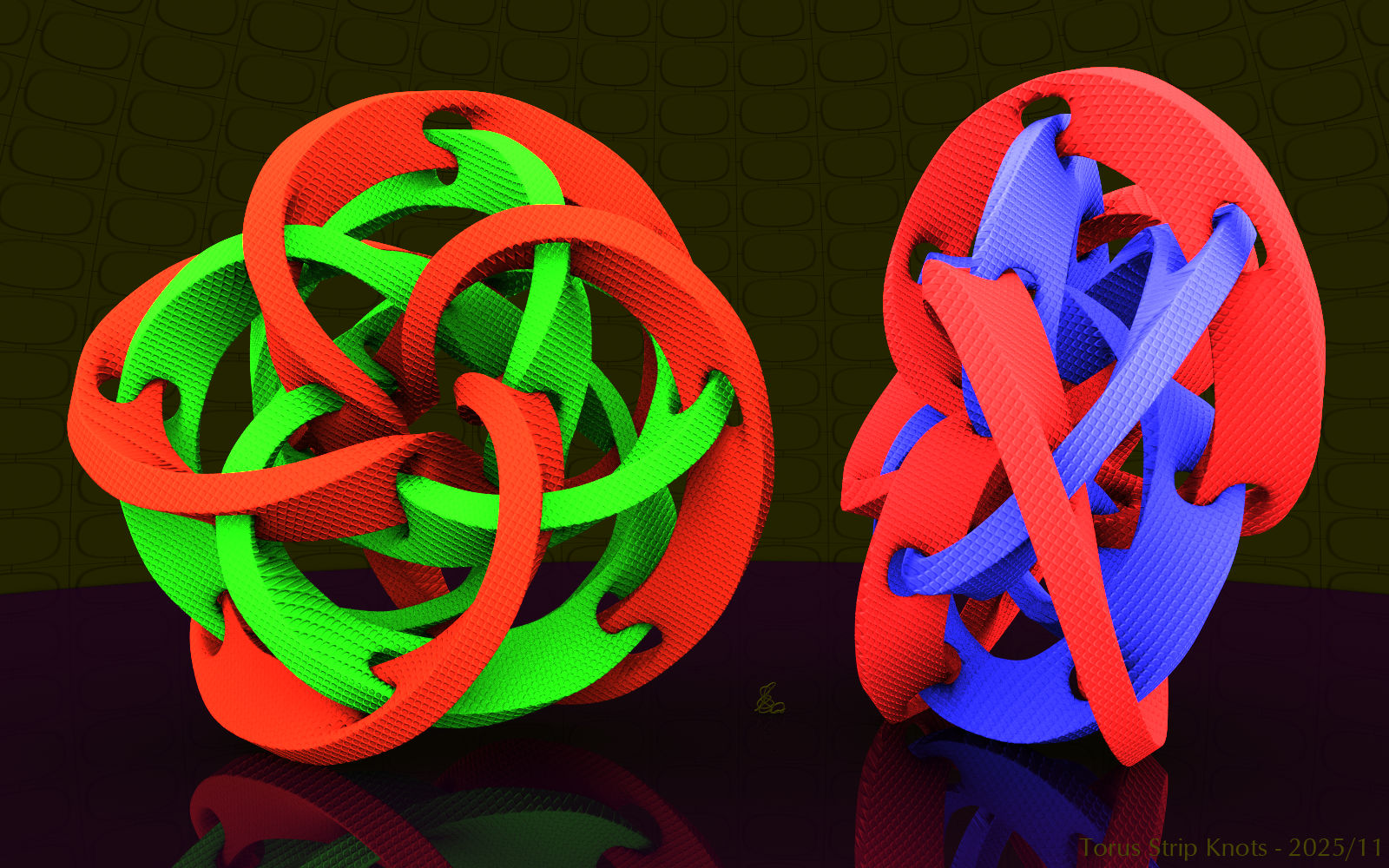 Torus Strip Knots