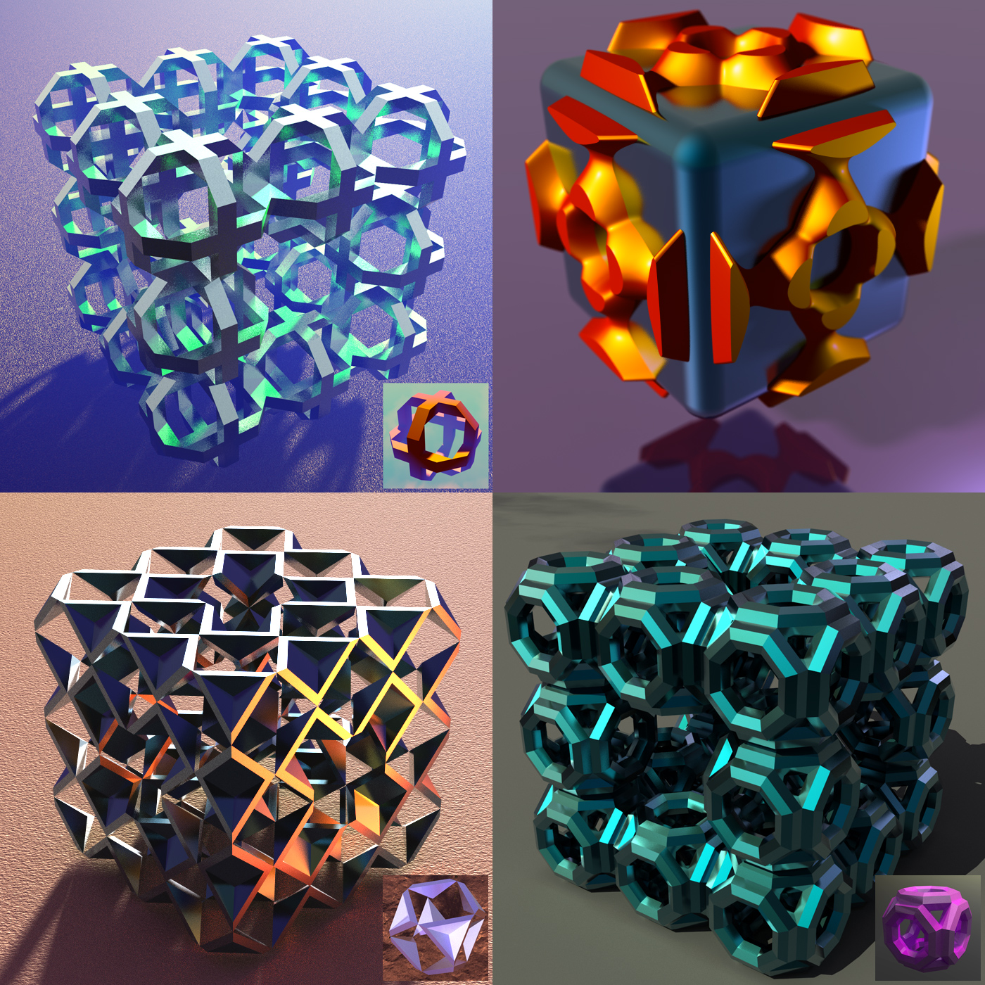 Fancy Cubes 1