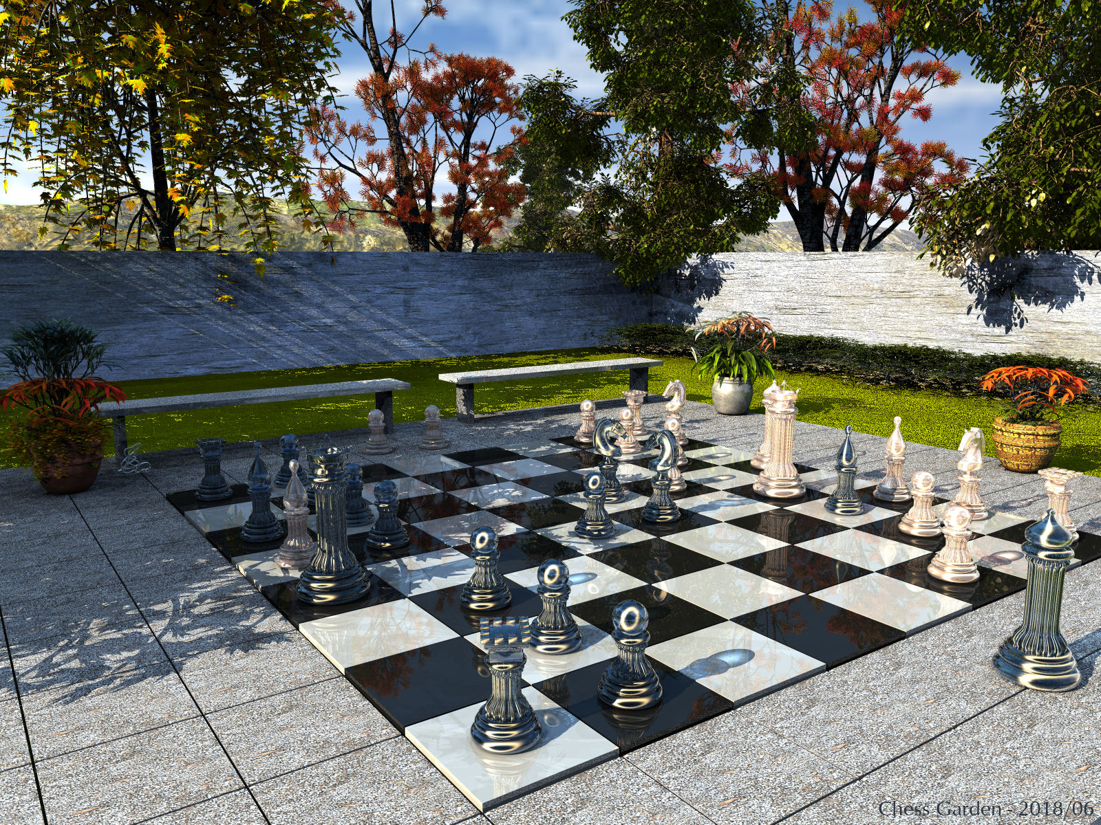 Chess Garden