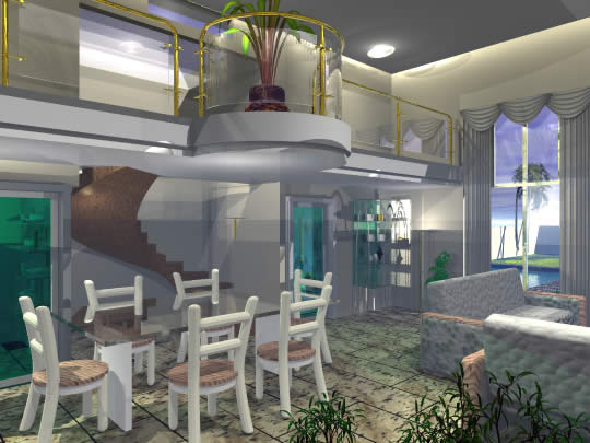 inside a duplex