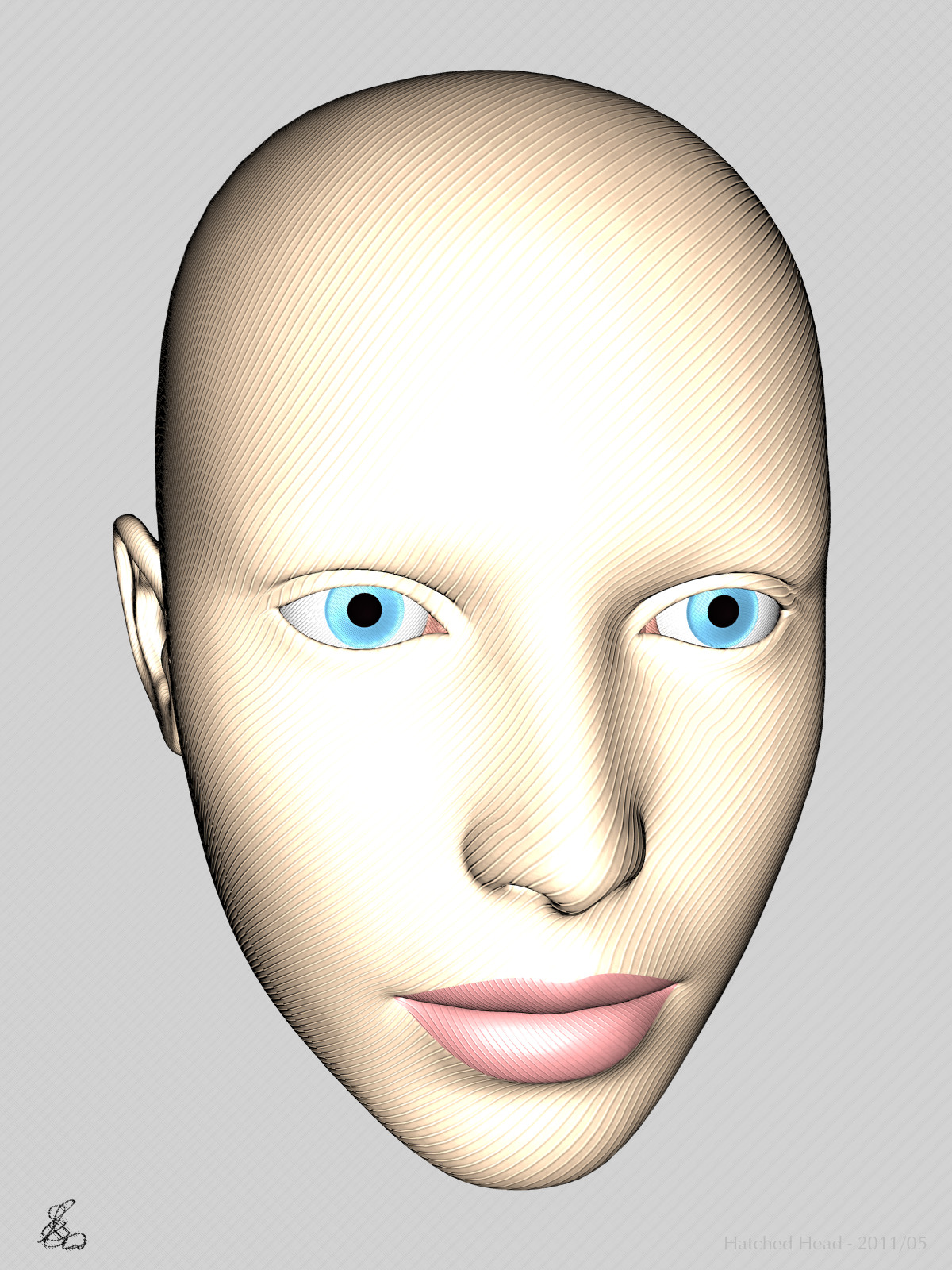 Hatched Head