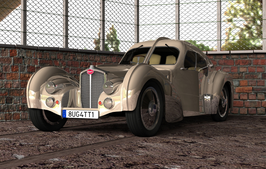 1938 Bugatti.