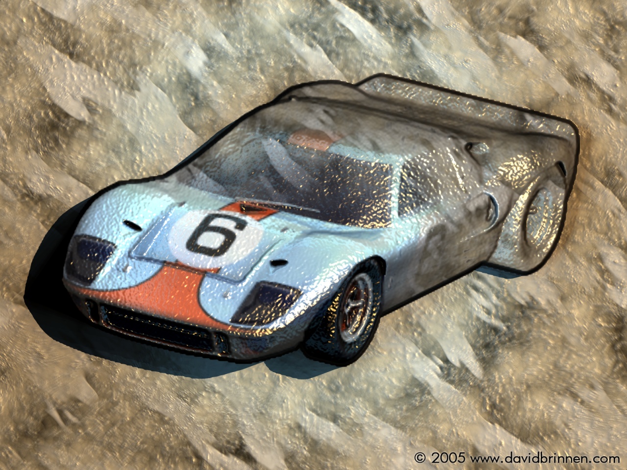 GT40 Cave Painting