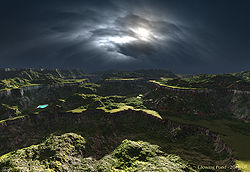 Glowing Pond