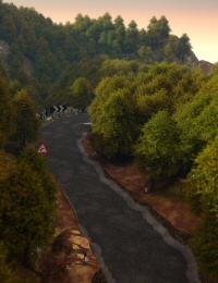 Highland road plust trees (Bryce 7 pro)