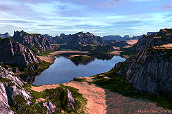 Island in Lake