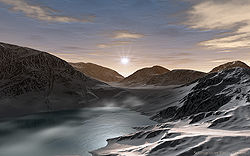 Sunrise over Pass