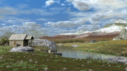 Small northern river